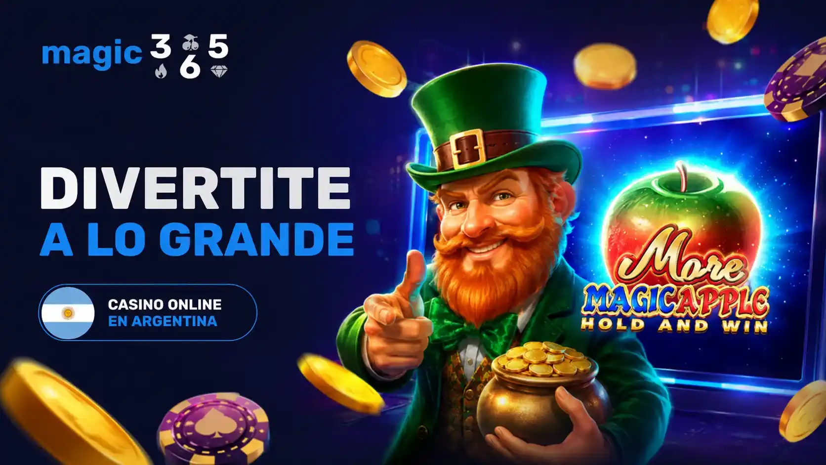 Magic365 Casino Online en Argentina 🚀
