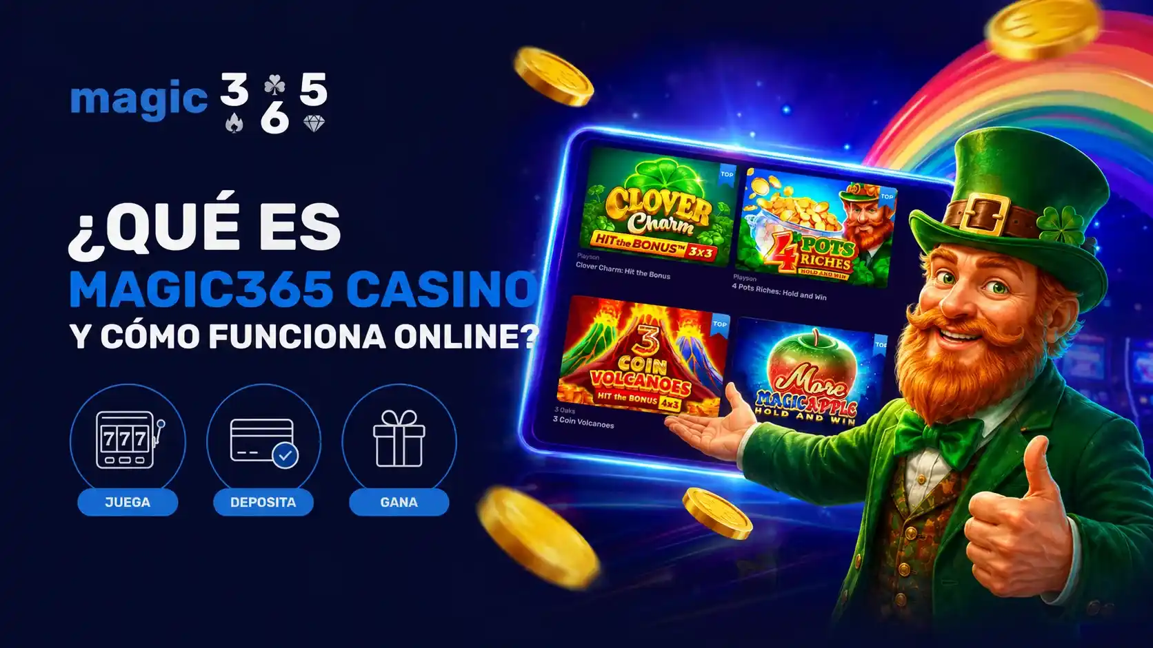 Qué es Magic365 Casino y cómo funciona online